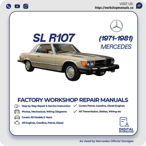 Mercedes SL R107 Workshop Manual 1971-1981 PDF Download