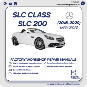 Mercedes SLC-Class SLC 200 Workshop Manual 2016-2020 PDF Download