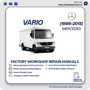 Mercedes Vario Workshop Manual 1996-2013 PDF Download