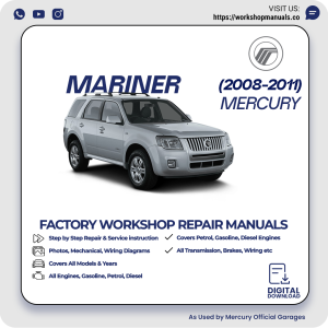 Mercury Mariner Workshop Manual 2008-2011 PDF Download