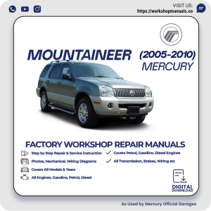 Mercury Mountaineer Workshop Manual 2005-2010 PDF Download