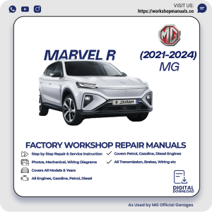 MG Marvel R Workshop Manual 2021-2024 PDF Download