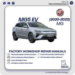 MG MG5 EV Workshop Manual 2020-2023 PDF Download