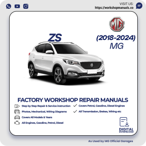 MG ZS Workshop Manual 2018-2024 PDF Download