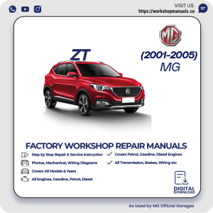MG ZT Workshop Manual 2001-2005 PDF Download