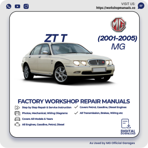 MG ZT-T Workshop Manual 2001-2005 PDF Download