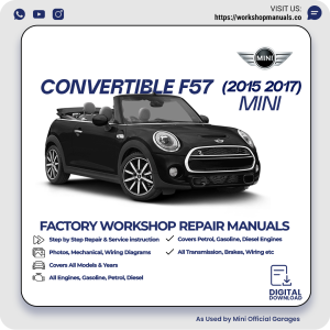 Mini Convertible F57 Workshop Manual 2015-2017 PDF Download
