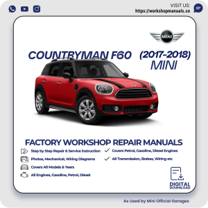 Mini Countryman F60 Workshop Manual 2017-2018 PDF Download