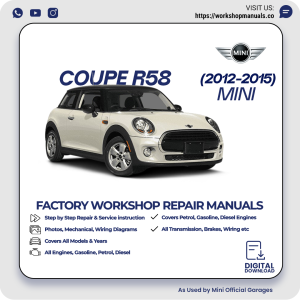 Mini Coupe R58 Workshop Manual 2012-2015 PDF Download