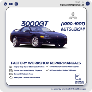 Mitsubishi 3000GT Workshop Manual 1990-1997 PDF Download