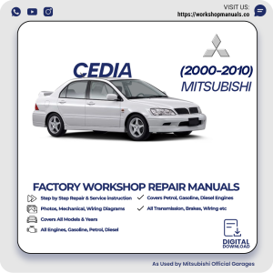 Mitsubishi Cedia Workshop Manual 2000-2010 PDF Download