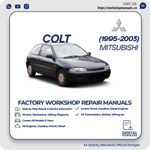 Mitsubishi Colt Workshop Manual 1995-2003 PDF Download