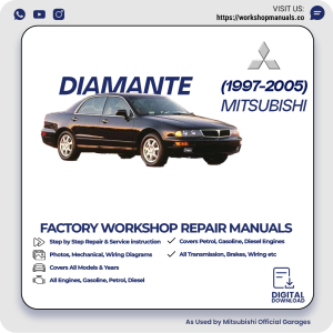 Mitsubishi Diamante Workshop Manual 1997-2005 PDF Download