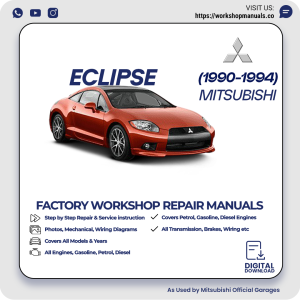 Mitsubishi Eclipse Workshop Manual 1990-1994 PDF Download
