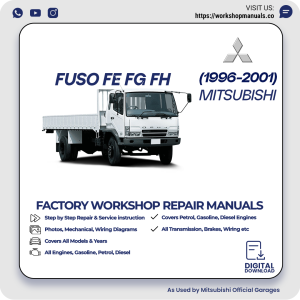 Mitsubishi Fuso FE FG FH Workshop Manual 1996-2001 PDF Download
