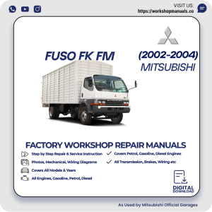 Mitsubishi Fuso FK FM Workshop Manual 2002-2004 PDF Download