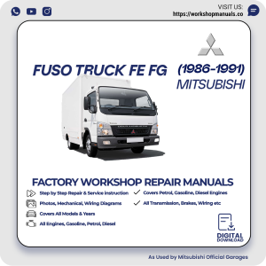 Mitsubishi Fuso Truck FE FG Workshop Manual 1986-1991 PDF Download