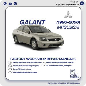 Mitsubishi Galant Workshop Manual 1996-2006 PDF Download