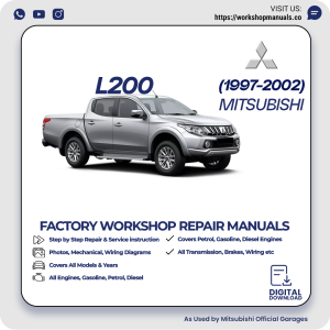 Mitsubishi L200 Workshop Manual 1997-2002 PDF Download