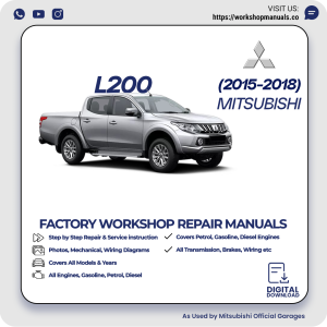 Mitsubishi L200 Service Workshop Manual 2015-2018 PDF Download