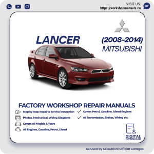 Mitsubishi Lancer Workshop Manual 2008-2014 PDF Download