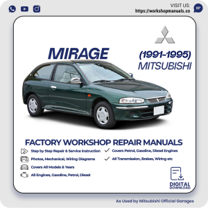 Mitsubishi Mirage Workshop Manual 1991-1995 PDF Download