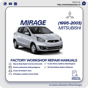 Mitsubishi Mirage Workshop Manual 1995-2003 PDF Download