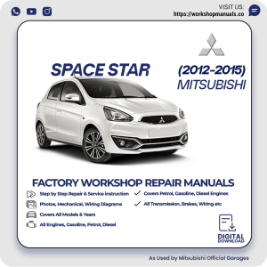 Mitsubishi Space Star Workshop Manual 2012-2015 PDF Download