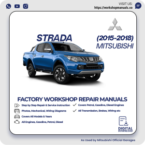 Mitsubishi Strada Workshop Manual 2015-2018 PDF Download