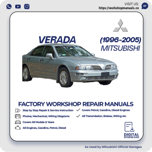 Mitsubishi Verada Workshop Manual 1996-2005 PDF Download