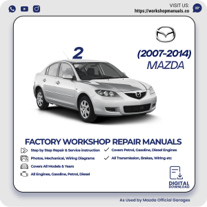 Mazda 2 Workshop Repair Manual PDF Download