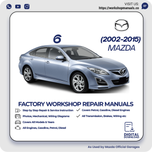 Mazda 6 Workshop Repair Manual PDF Download