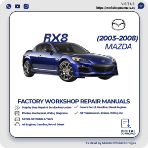 Mazda RX8 Workshop Repair Manual PDF Download