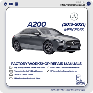Mercedes A200 Workshop Repair Manual 2013-2021 PDF Download