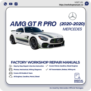 Mercedes AMG GT R Pro Workshop Repair Manual 2020 PDF Download