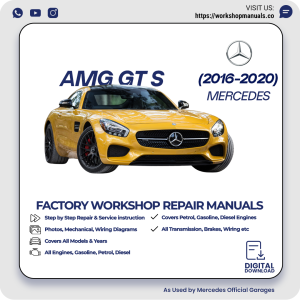 Mercedes AMG GT S Workshop Repair Manual 2016-2020 PDF Download