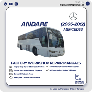 Mercedes Andare Workshop Repair Manual 2005-2012 PDF Download