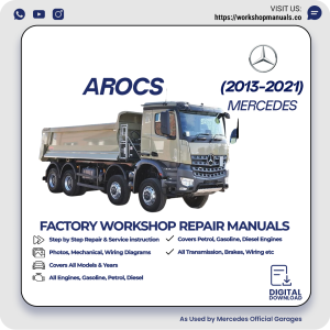 Mercedes Arocs Workshop Repair Manual 2013-2021 PDF Download