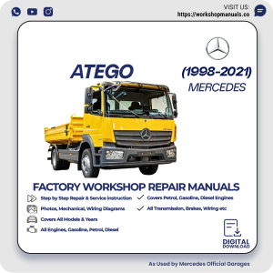 Mercedes Atego Workshop Repair Manual 1998-2021 PDF Download