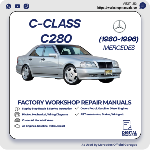 Mercedes C-Class C280 Workshop Repair Manual 1980-1996 PDF Download