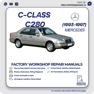 Mercedes C-Class C280 Workshop Repair Manual 1993-1997 PDF Download