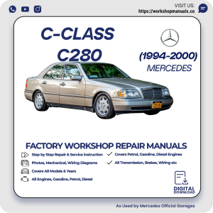 Mercedes C-Class C280 Workshop Repair Manual 1994-2000 PDF Download
