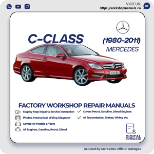 Mercedes C-Class Workshop Repair Manual 1980-2011 PDF Download