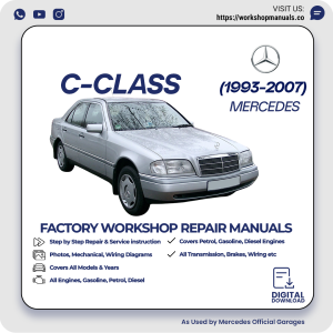 Mercedes C-Class Workshop Repair Manual 1993-2007 PDF Download