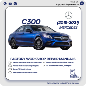 Mercedes C300 Workshop Repair Manual 2018-2021 PDF Download
