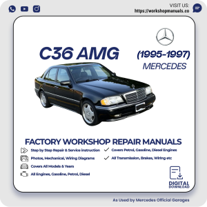 Mercedes C36 AMG Workshop Repair Manual 1995-1997 PDF Download