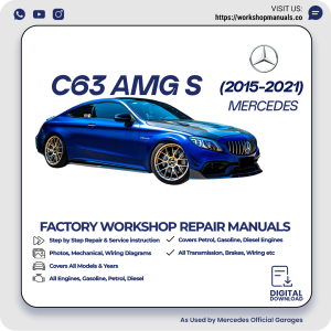 Mercedes C63 AMG S Workshop Repair Manual 2015-2021 PDF Download