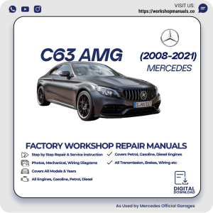 Mercedes C63 AMG Workshop Repair Manual 2008-2021 PDF Download