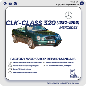 Mercedes CLK-Class 320 Workshop Repair Manual 1980-1999 PDF Download