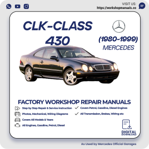 Mercedes CLK-Class 430 Workshop Repair Manual 1980-1999 PDF Download